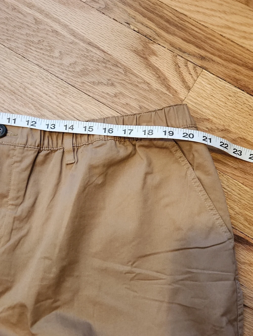 chubbies Men's Khaki Flat Front XXXL Shorts 5.5 Inseam BIG AND TALL